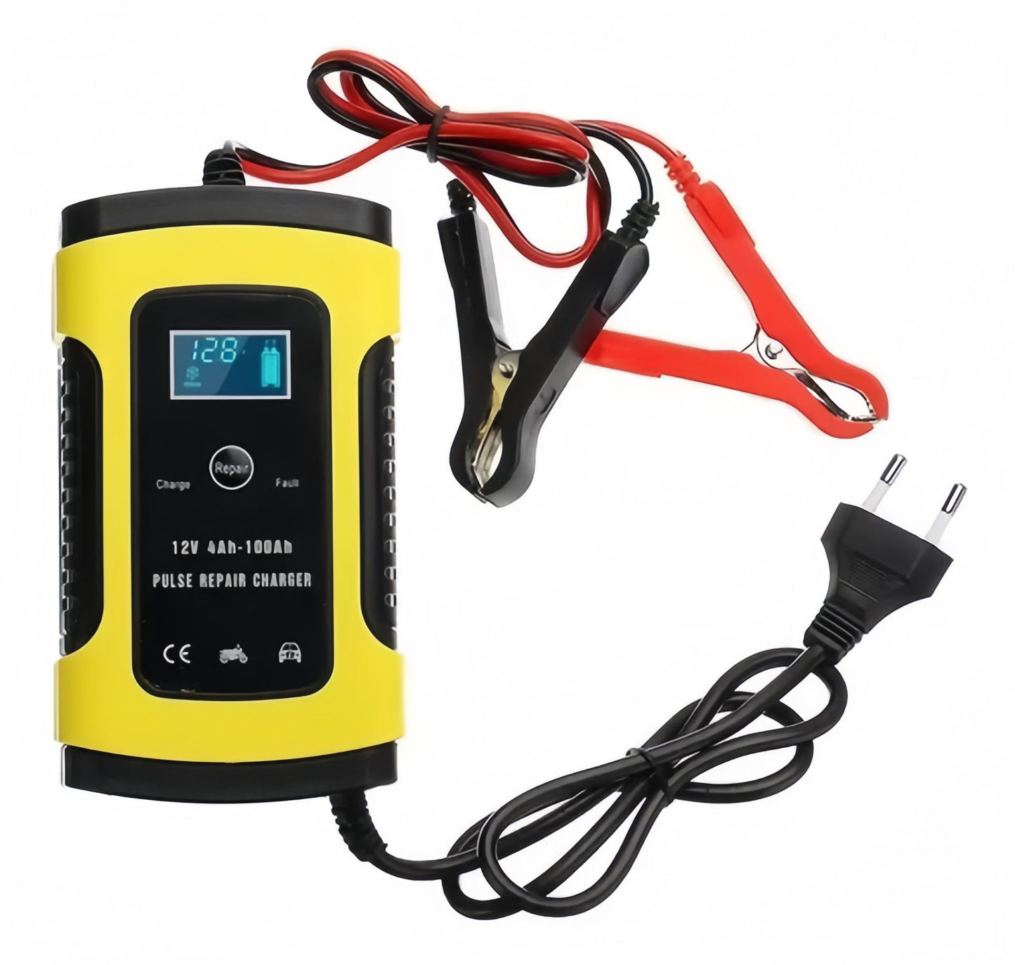 Cargador De Bateria De Pulso Inteligente 12V