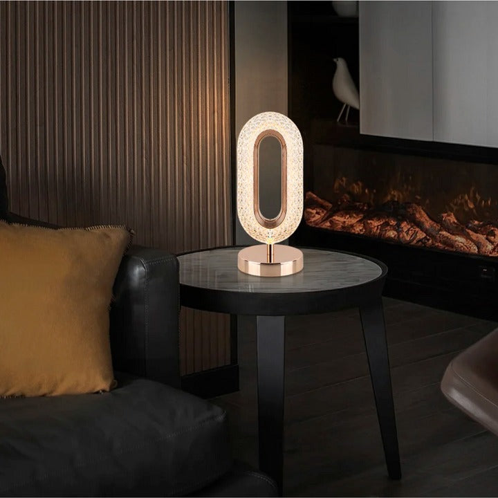 Lámpara de Mesa Led Ovalada