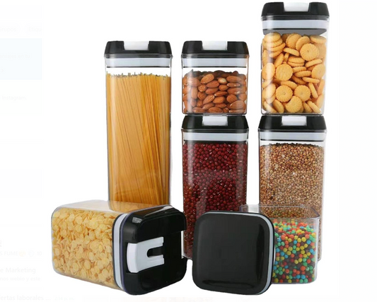 Set 7 Contenedores Alimentos