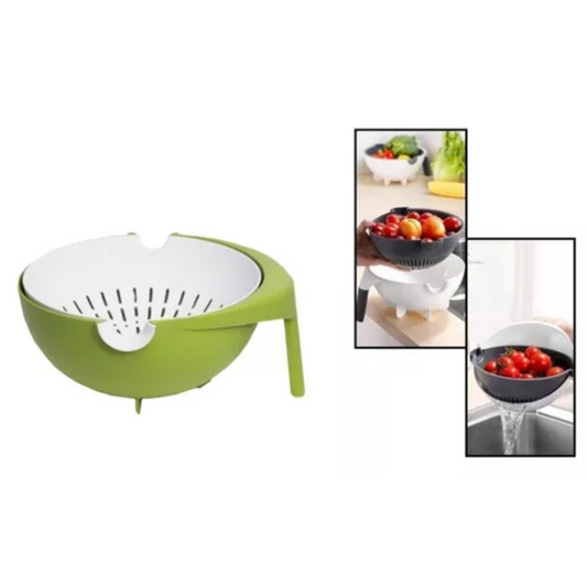 Bowl Colador Giratorio Escurridor Cesta