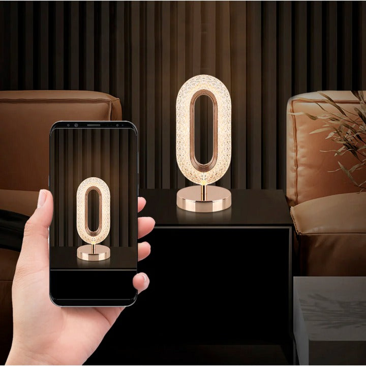 Lámpara de Mesa Led Ovalada