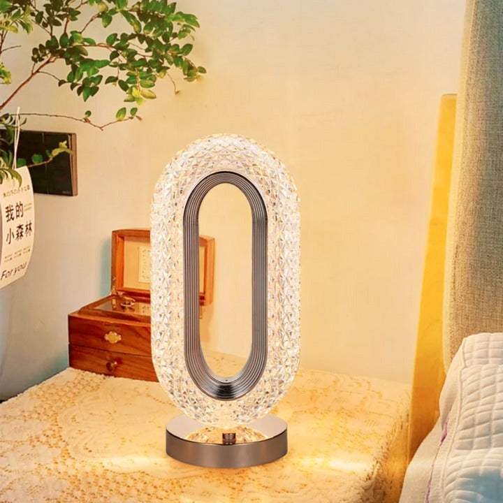Lámpara de Mesa Led Ovalada