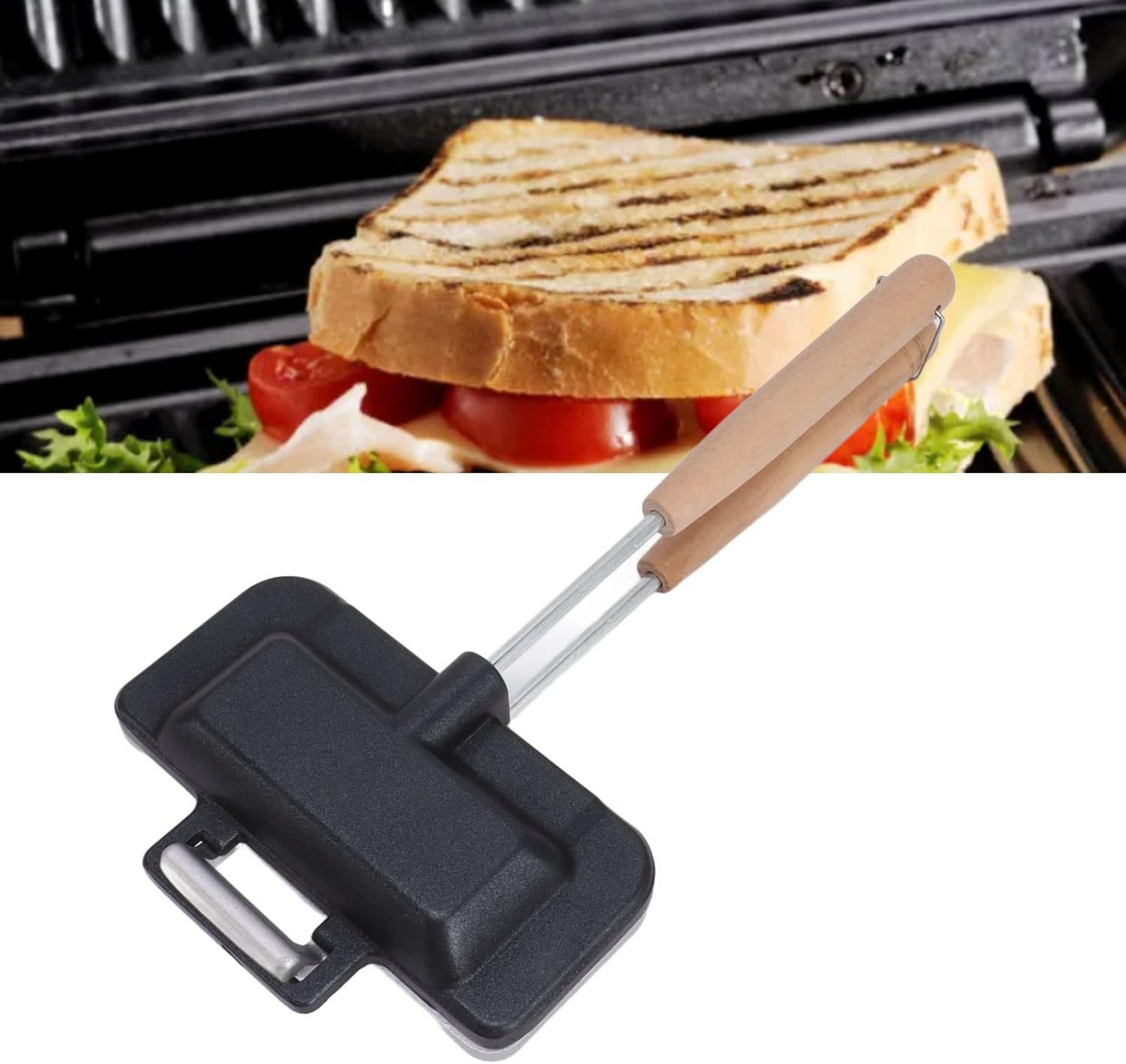 Sartén Doble Cara Sandwiches