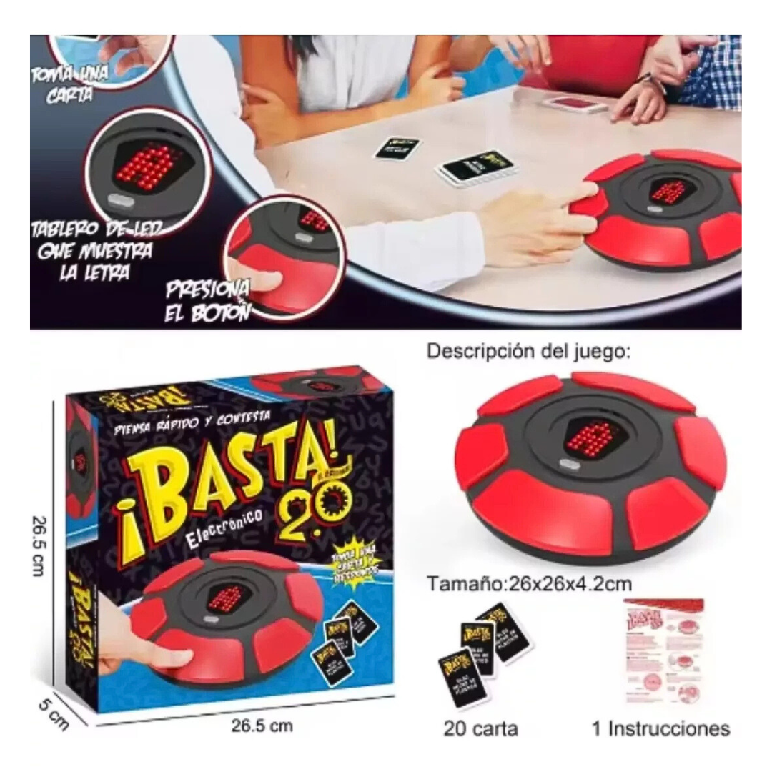 Juego De Mesa Basta 2.0 Electrónico