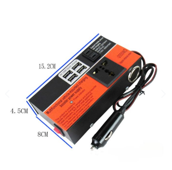 Inverso Voltaje Autos Covertidor 1500W