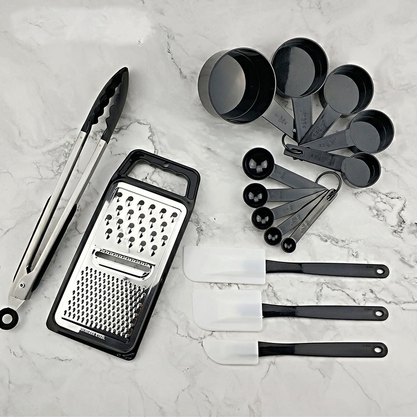 Juego 24 Pcs Utensilios de Cocina Acero Inoxidable