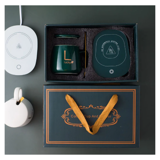 Taza de Cerámica con Calentador