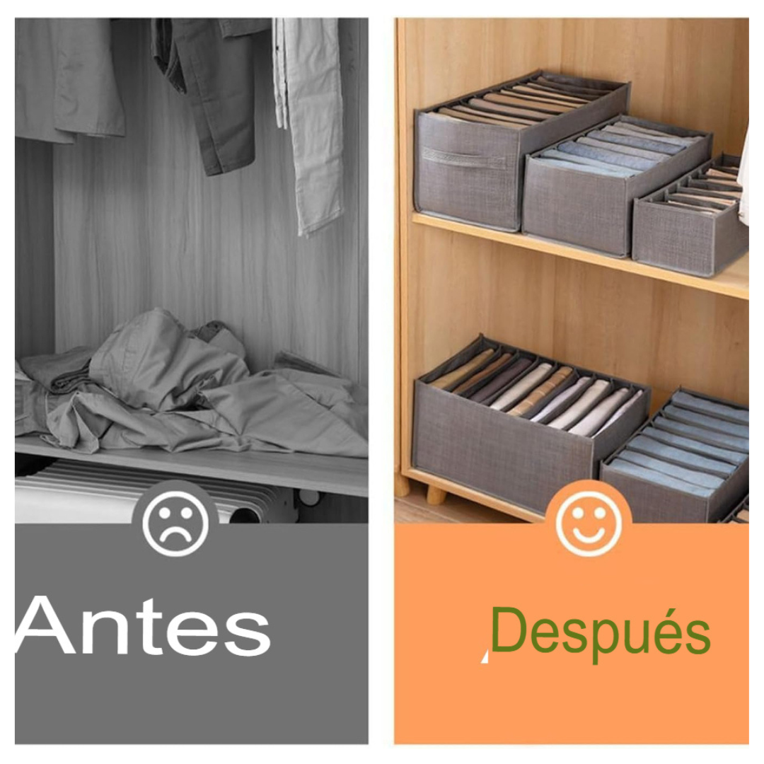 Organizador Ropa 7 Compartimientos