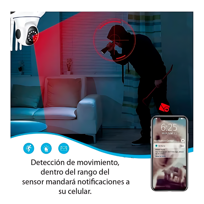 Cámara Seguridad Robotica Wifi